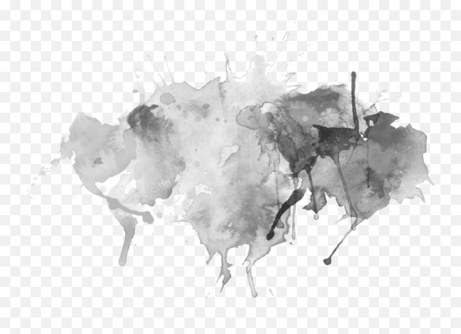 Saturated Paint Splatter - Transparent Background Painting Png,Black Paint Png