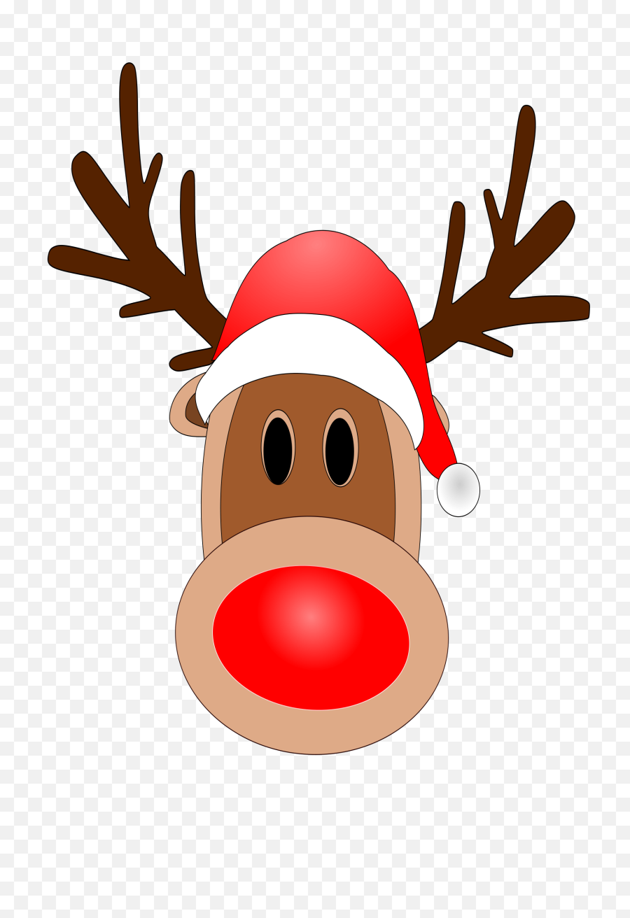 Rudolph Outline Cliparts Free Download - Clip Art Rudolph Reindeer Png,Rudolph Png
