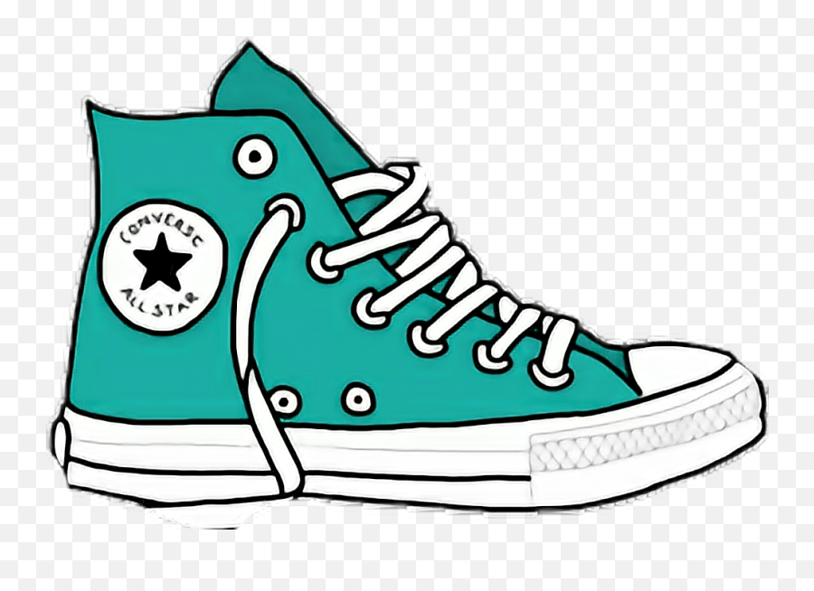 Converse Clipart Tumblr Sticker - Sticker Converse Png,Tumblr Transparent  Stickers - free transparent png images 