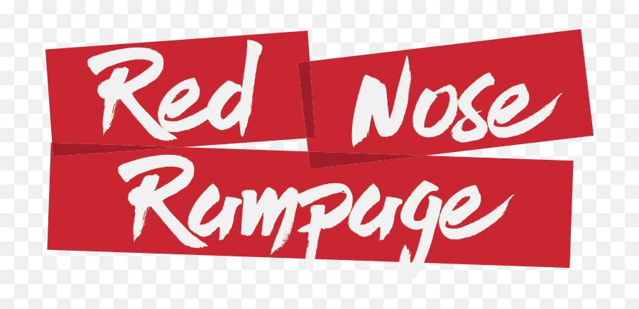 Red Nose Rampage - Calligraphy Png,Clown Nose Png