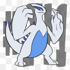Daily Pokemon 249 - Lugia Pokemon Cartoon Png,Lugia Png