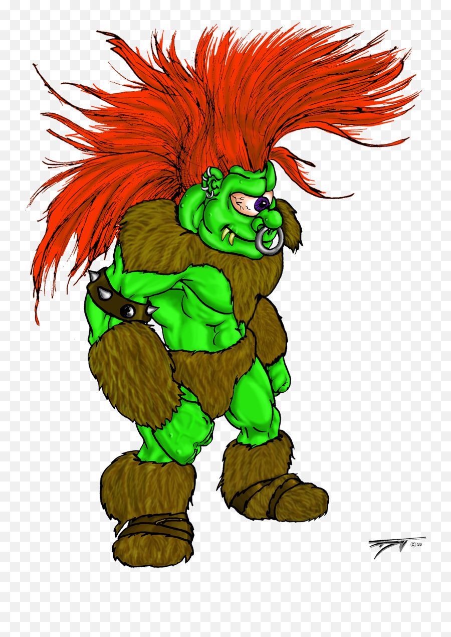 Download Crazy Hair Troll - Cartoon Character With Crazy Hair Png,Crazy Hair  Png - free transparent png images 