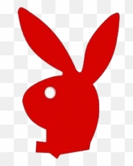 Red Playboy Playboybunny Bunny Clipart - Full Size Tanning Stickers png