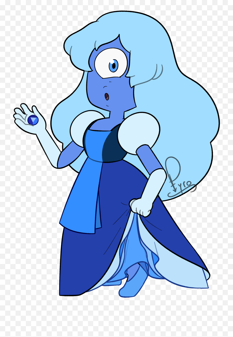 Sapphire Pyro - Drawsu0027 Wiki Fandom Hot Steven Universe Blue Diamond Png,Sapphire Png