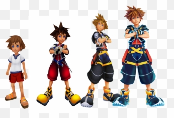 Is Sora More Length In Kingdom Hearts 3 - Sora Kingdom Hearts Png,Kingdom Hearts 3 Png