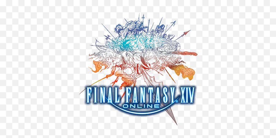 Download Play Ff Xiv - Final Fantasy Xiv Logo Png Image With Final Fantasy Xiv,Final Fantasy Logo Png