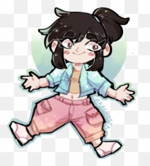 Lifeu0027s Been Tough Lately So I Drew Myself As A Happy Little - Cartoon Png,Slime Rancher Png