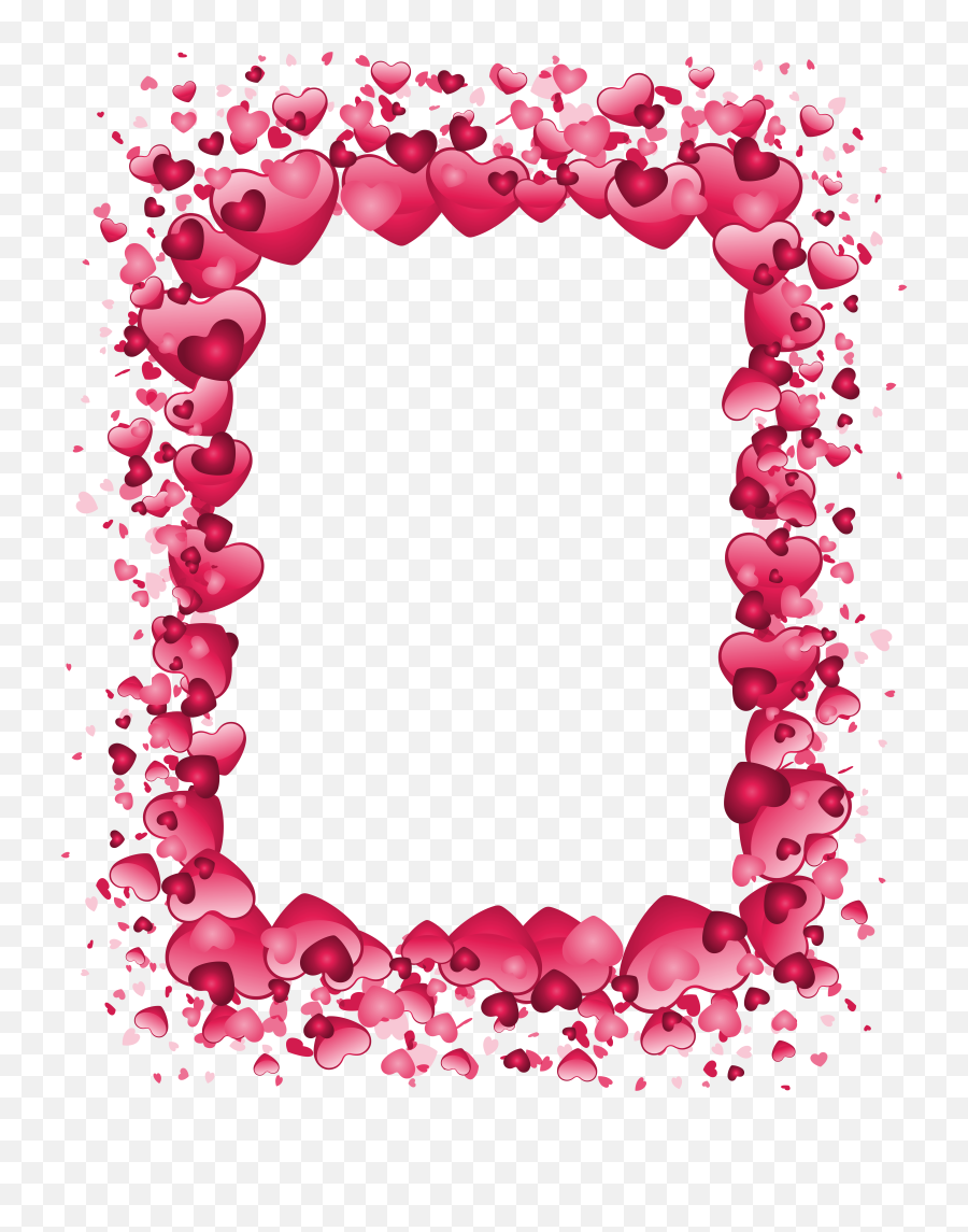 Border Transparent Images Clipart - Transparent Valentines Day Png,Transparent Border Frame