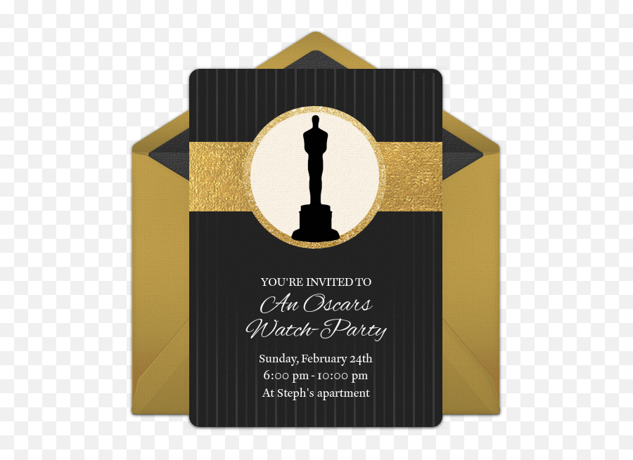 Free Oscars Invitations For The 2019 Academy Awards - Invitation To The Oscars Png,Oscars Logo