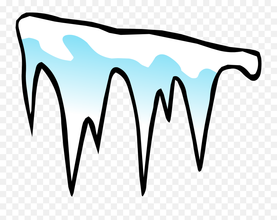 Icicles Clipart One - Icicles Clip Art Png,Icicles Png
