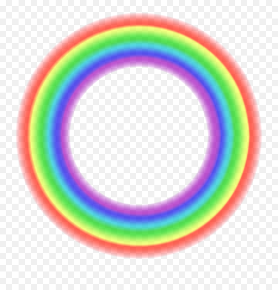 Rainbow Ring Circle Shape Png Effects - Circle,Rainbow Circle Png