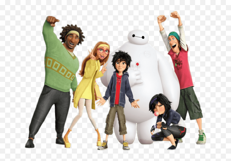 Big Hero 6 Characters Transparent Png - Stickpng Big Hero 6 Disney Characters,Big Png