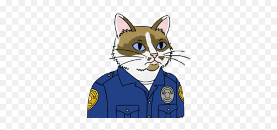 Meow Fuzzyface - Officer Meow Meow Fuzzyface Png,Bojack Png