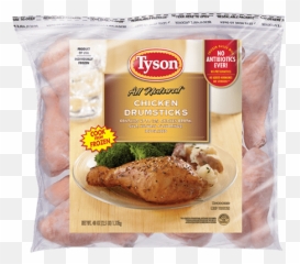 100 Natural Frozen Chicken Drumsticks Tyson Brand - Frozen Chicken Drumsticks Png,Chicken Leg Png