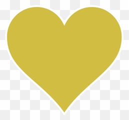Library Of Green Heart Image Stock Png - Gold Clip Art