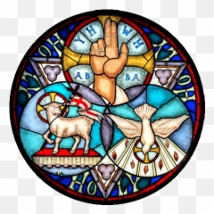 Holy Trinity Stained Glass Window - Trinity Stained Glass Window Png,Stained Glass Png