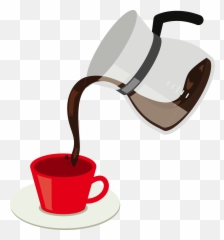 Coffee Pot Clipart - And Cup png