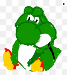 Big Yoshi Layer - Illustration Png,Yoshi Transparent