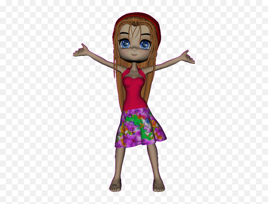 Animatedgirl Emojigirl Clipart - Full Size Clipart Illustration Png,Girl Emoji Png
