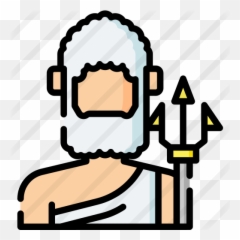 Poseidon - Free User Icons Clip Art Png,Poseidon Png