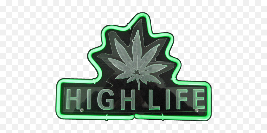 3d Neon Signs High Life Sign 1107796 - Png Neon High Life,Neon Sign Png