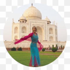 Cropped - Roxtajmahalcircle1png U2013 Roxanne Taylor Media Taj Mahal,Taj Mahal Png