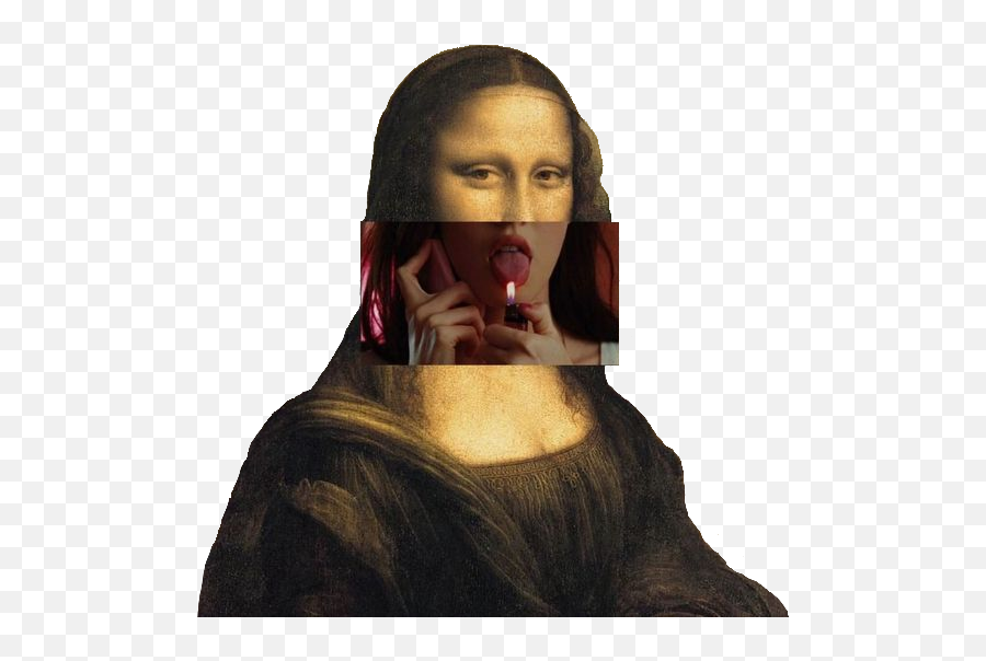 Ebic This Took Me A While To Make Into Png Oof - Mona Lisa Dna,Oof Png