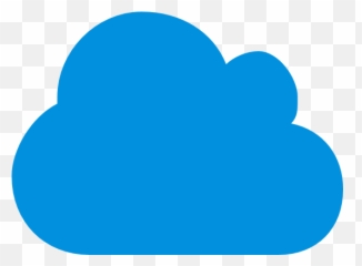 Cloud - icon TISTA Transparent Blue Cloud Icon png