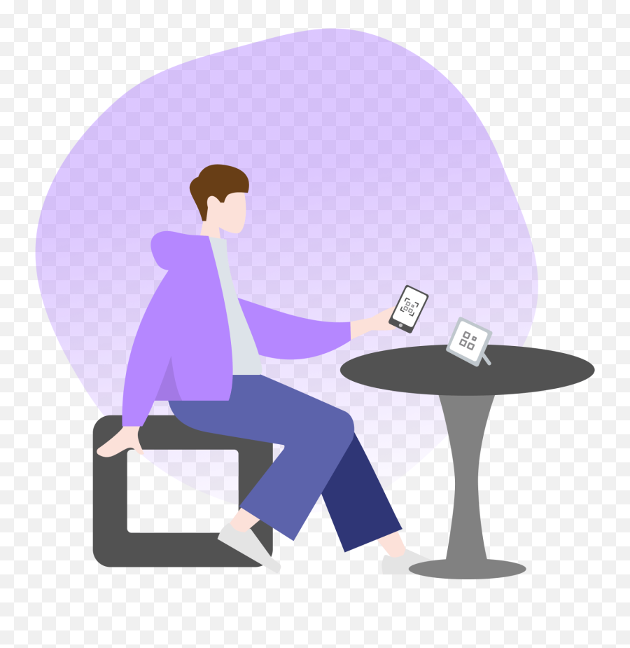 Evepass - Check In Anywhere Sitting Png,People Sitting At Table Png