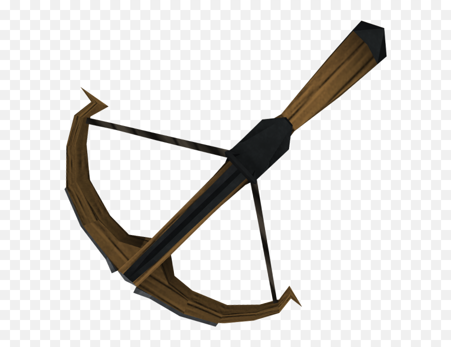 Black 2h Crossbow - The Runescape Wiki Crossbow Transparent Png,Crossbow Png