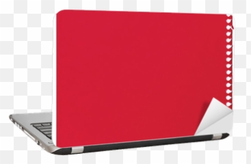 Red Notepaper Single Sheet Blank Torn Jotter Notebook Background Laptop Sticker U2022 Pixers We Live Change - Solid png