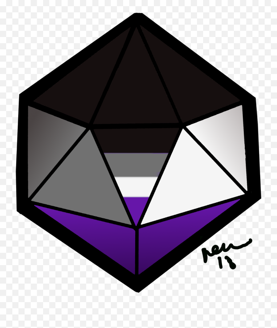 Ren Basel Theythem Aual Pride D20 Merch - Redbubble D20 Pansexual Transparent Png,D20 Transparent Background