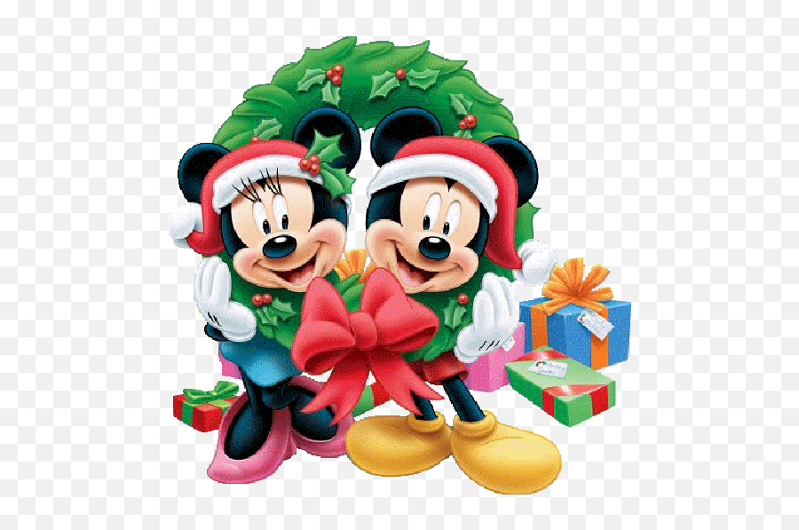 Mickey Mouse And Friends Xmas Clip Art Images - Mickey Minnie Christmas Png,Friends Transparent