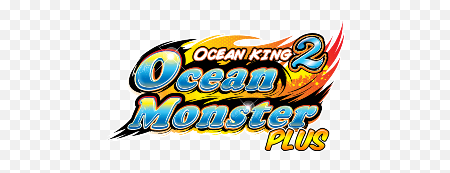 Ocean King 2 Monster Plus Arcade Machine U2013 - Ocean King Logo Png,Flying Fish Logo