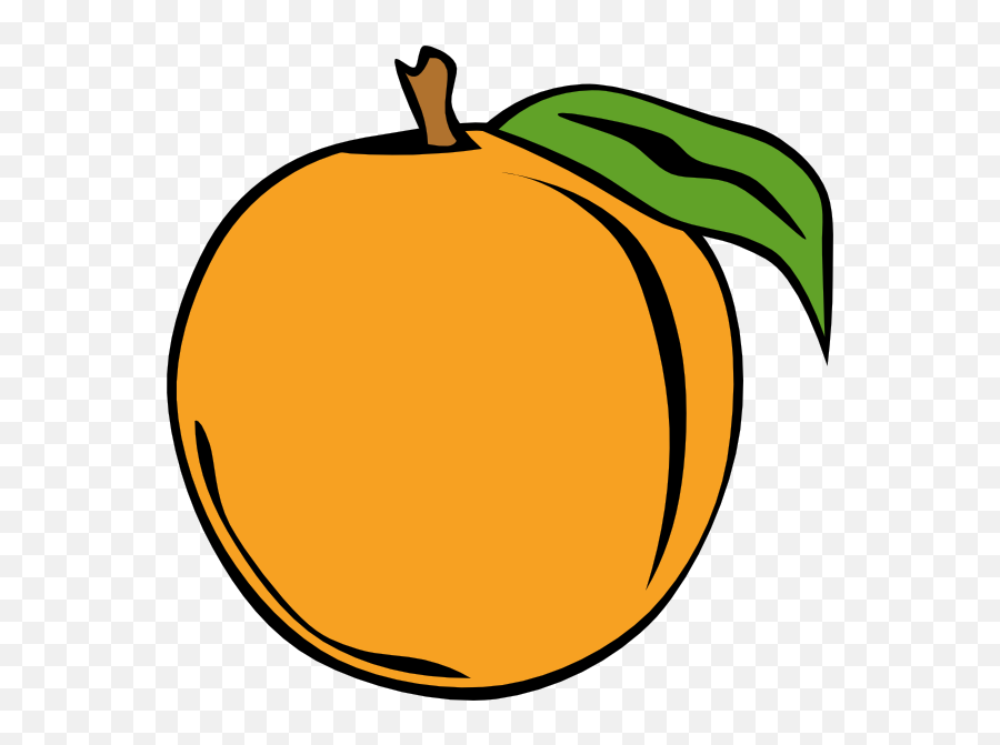 Annoying Orange Clipart - Clipartingcom Peach Clip Art Png,Annoying Orange Transparent