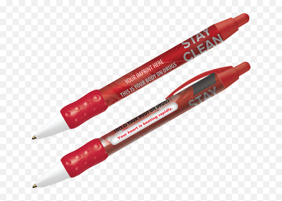 Substance Abuse Awareness Bic Message Pen - Marking Tool Png,Bic Pen Logo
