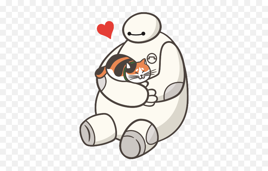 Vk Sticker 15 From Collection Baymax Download For Free - Baymax Stickers Png,Baymax Png