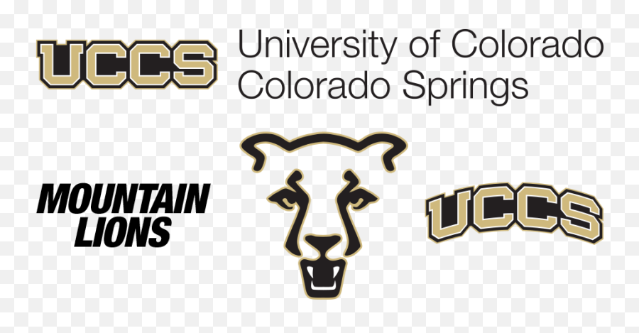 Download Hd Uccs Approved Logos - University Of Colorado University Of Colorado Colorado Springs Mountain Lions Png,Colorado Logo Png
