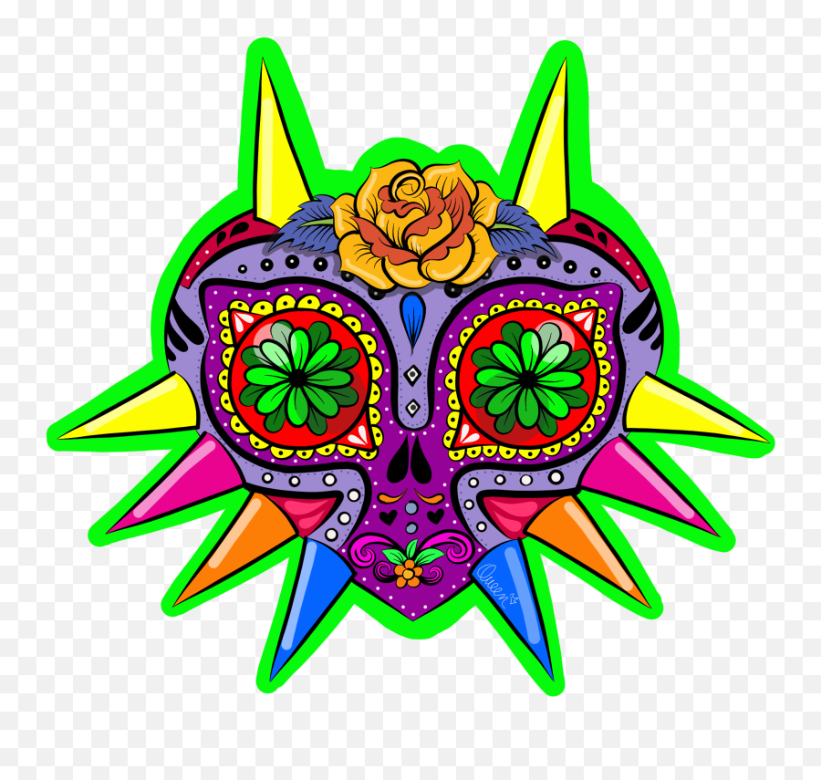 Mask Symbol Clipart - Decorative Png,Majora's Mask Transparent