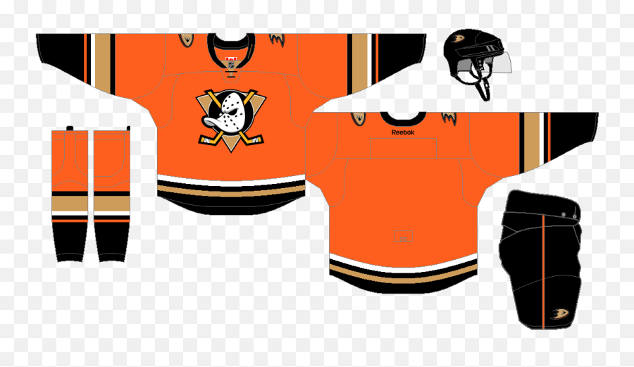 Anaheim Ducks - The Nhl Uniform Matchup Database Anaheim Ducks Png,Anaheim Ducks Logo Png