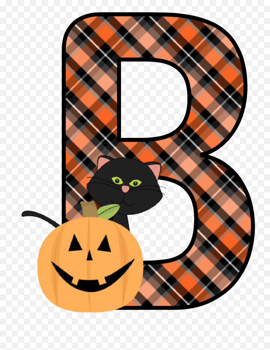 Ch B Alfabeto Calabaza De Kid Sparkz Halloween - Abecedario Letras De Hallowen Png,Calabaza Png