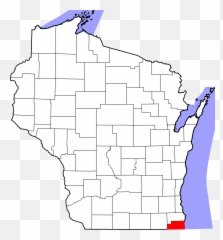 Wisconsin Highlighting Kenosha County - Milwaukee County Wisconsin Png,Club Icon Kenosha Wisconsin