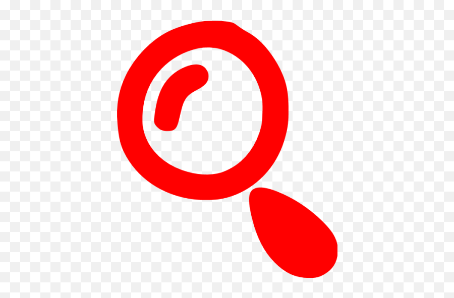 Red Search Icon - Search Icon Png Color,Red Search Icon Png