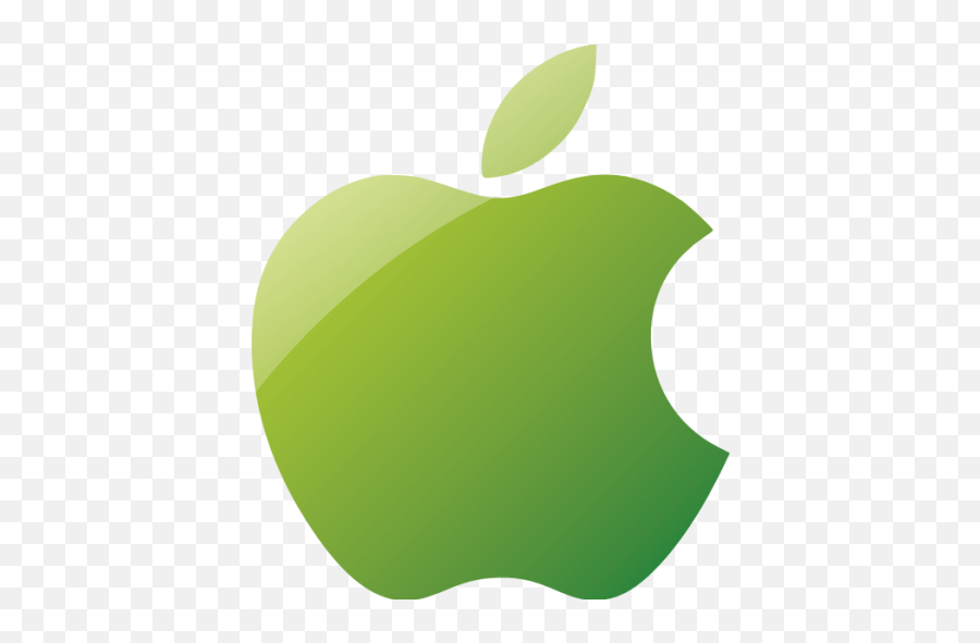 Web 2 Green Mac Os Icon - Green Applemlogo Png,Cool Mac Icon Sets