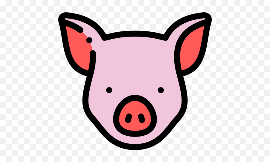 Pig - Animal Figure Png,Free Pig Icon