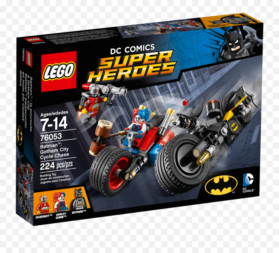 Review Lego 76053 Batman Gotham City Cycle Chase - Jayu0027s Lego Batman Sets Png,Deadshot Icon