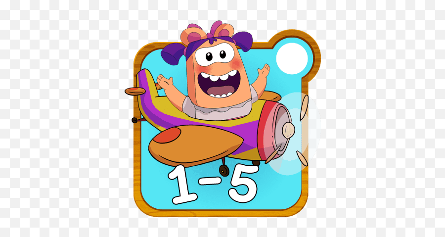 Game Icon Numbers Learn 123 01 1 - 5 U2013 Appykids Happy Png,Gmae Icon