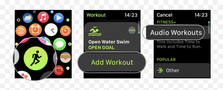 How To Hide Time Walk And Run Workouts - Language Png,Where Is The I Icon On Iwatch