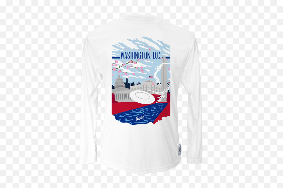Cities Of Ultimate - Washington Dc U2013 Spin Ultimate Long Sleeve Png,Aa Ult Icon