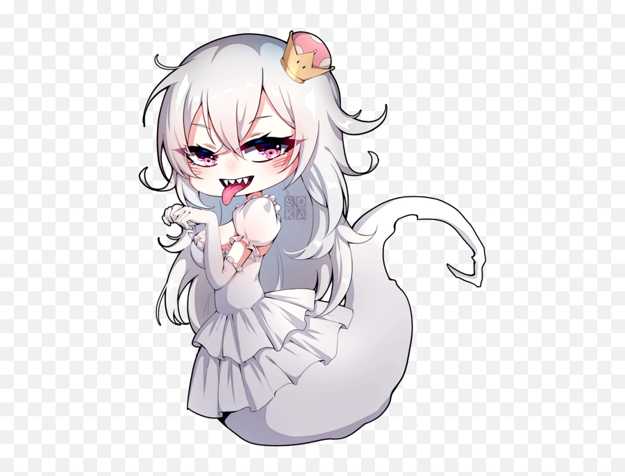 Mariotwitter - Booette Chibi Png,Bowsette Icon